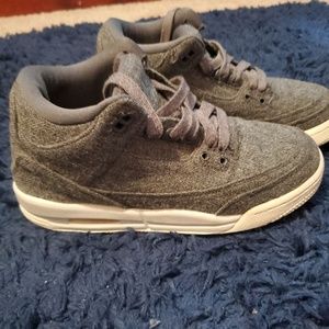 Jordan 3 Retro "Wool" Size 4.5 Youth
